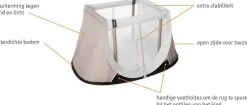 AeroMoov Instant Reisbed Grey