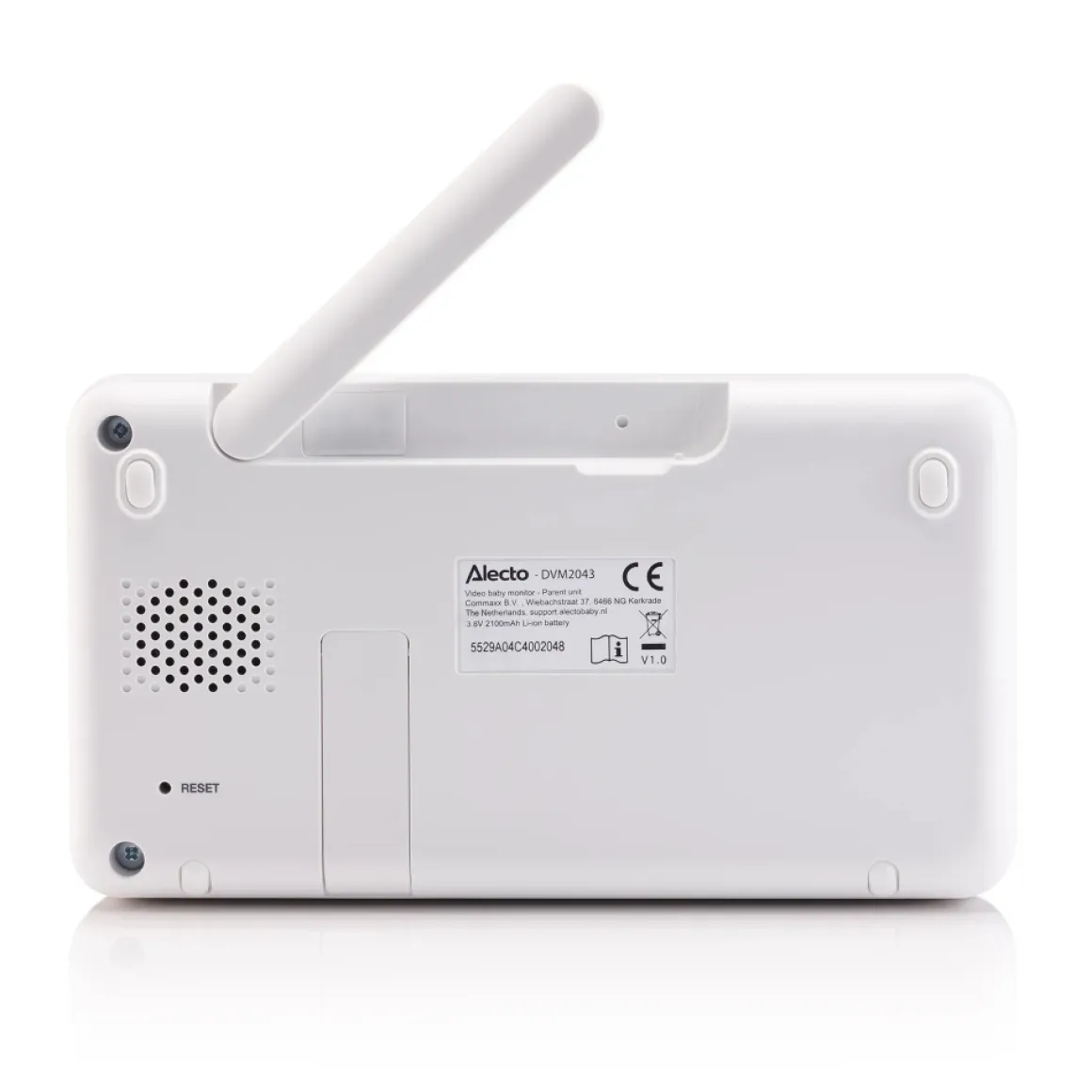 Alecto Babyfoon DVM2043 met Camera 4,3 inch Scherm