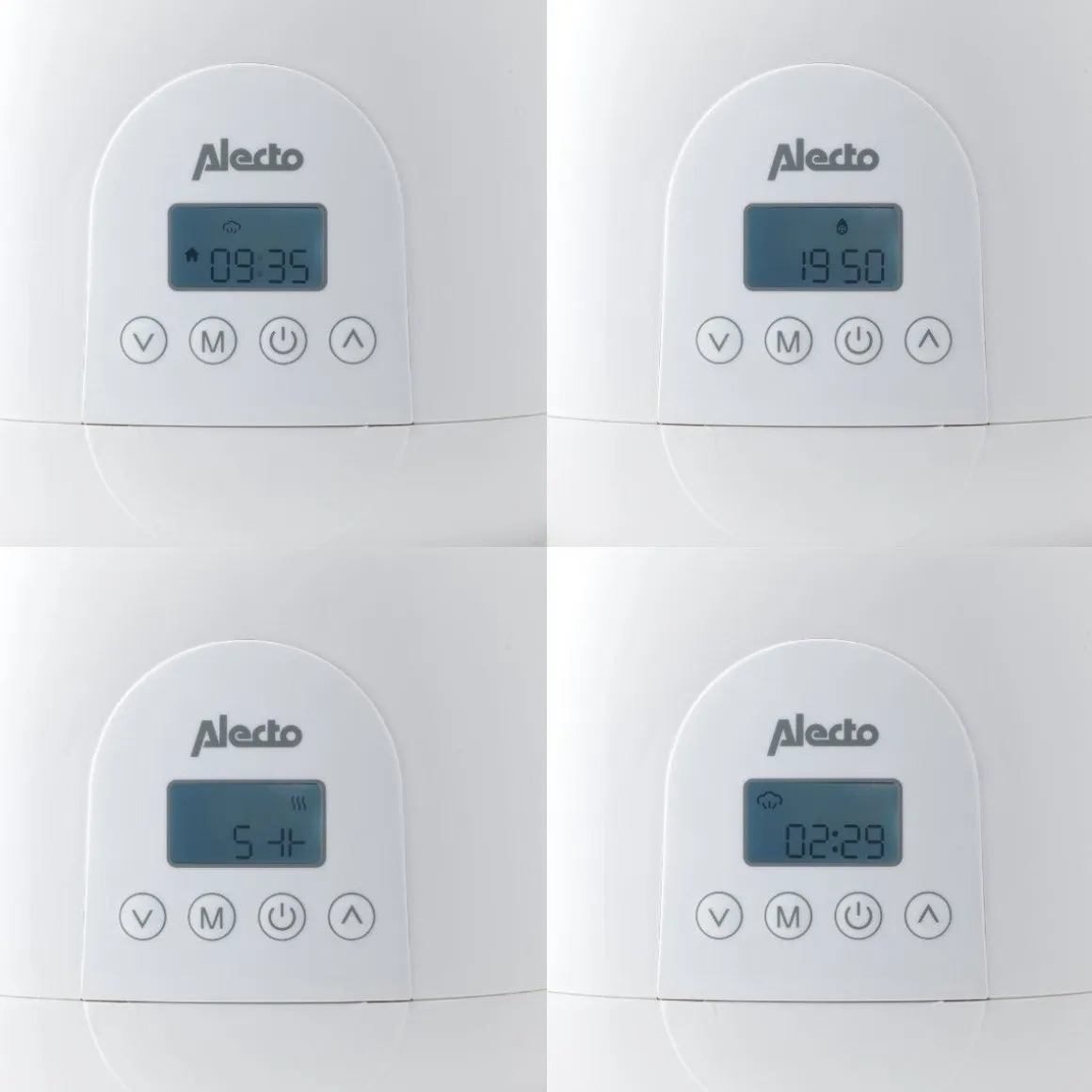 Alecto Flessenwarmer BW700TWIN Digitaal Dubbel
