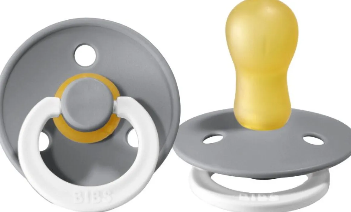 Bibs Fopspeen 2-Pack Night Maat 3 Sage - Cloud