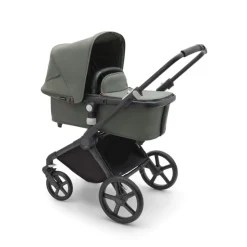 Bugaboo Fox Cub Kinderwagen Compleet Black - Forest Green