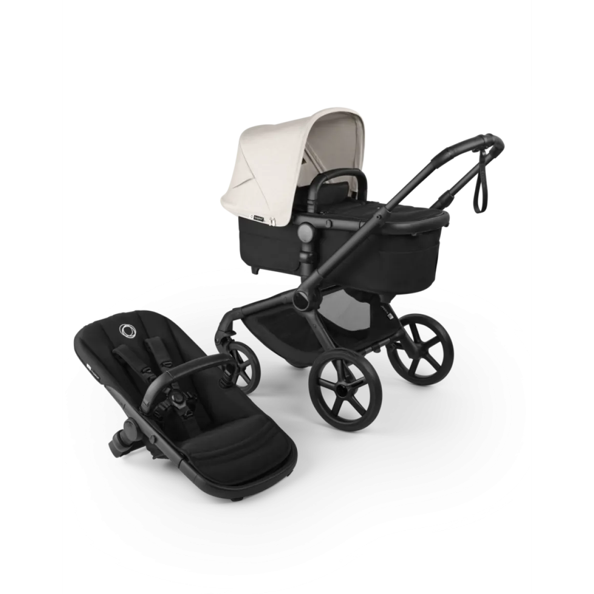 Bugaboo Fox 5 Renew Kinderwagen Compleet Black - Heritage Black - Misty White