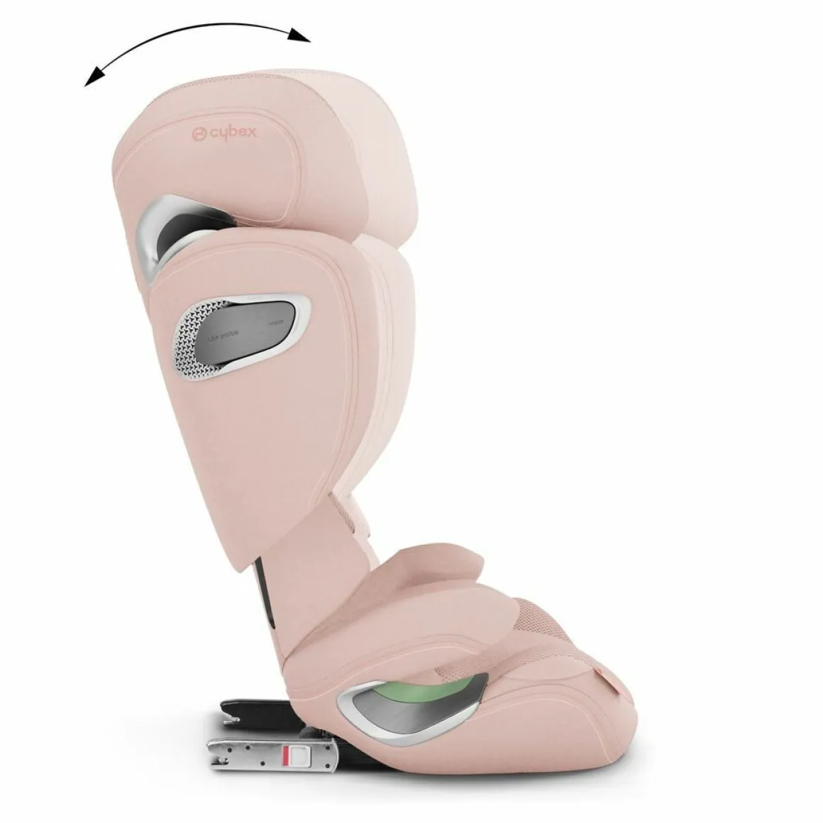 Cybex Autostoel Solution T i-Fix Plus Peach Pink