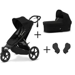 Cybex Avi Spin Kinderwagen Compleet Moon Black