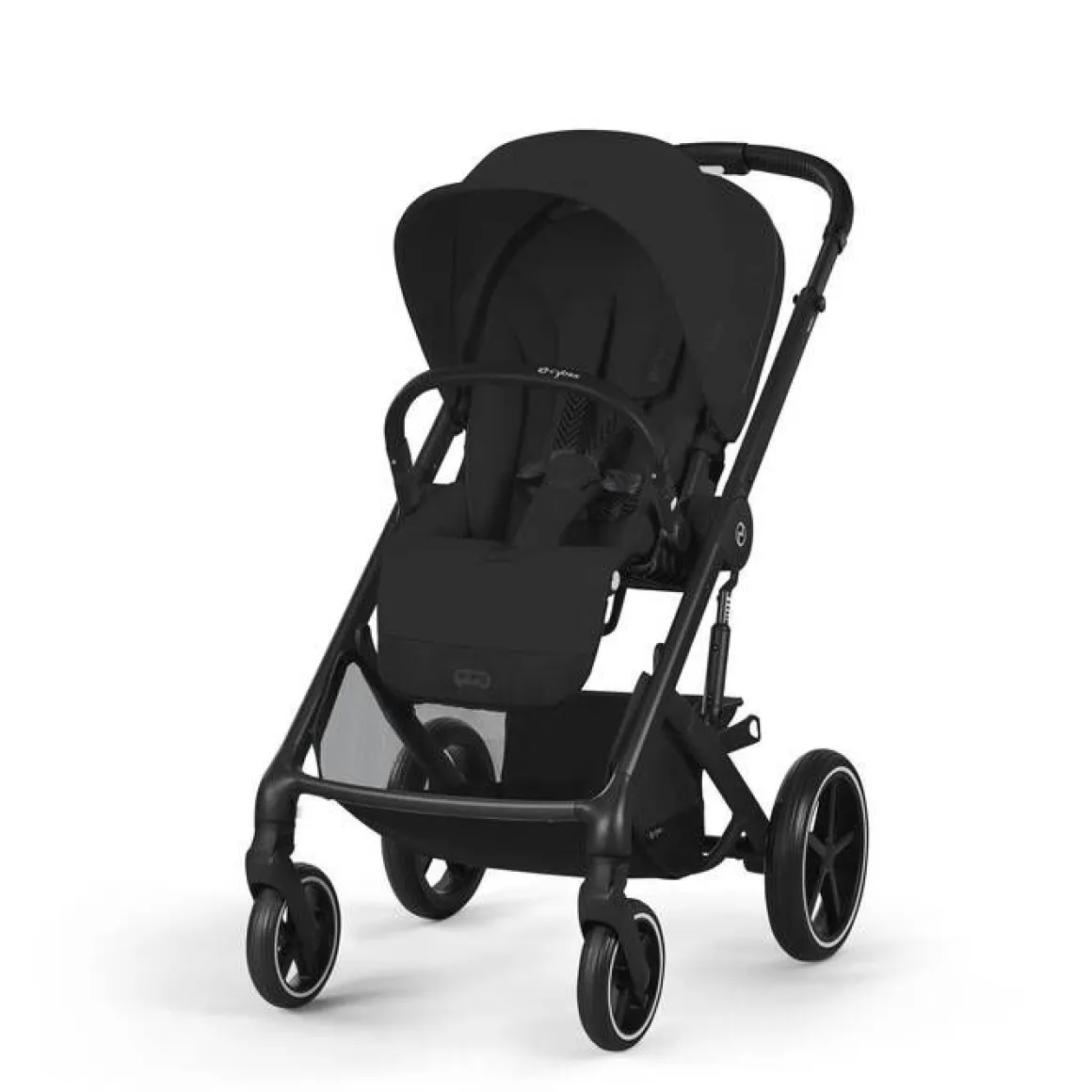 Cybex Balios S Lux Kinderwagen Compleet Moon Black - Black Frame