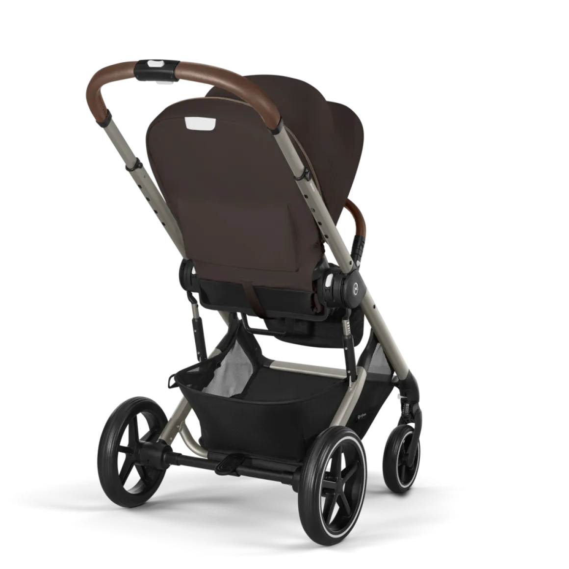 Cybex Balios S Lux Kinderwagen Compleet Chocolate Brown - Taupe Frame
