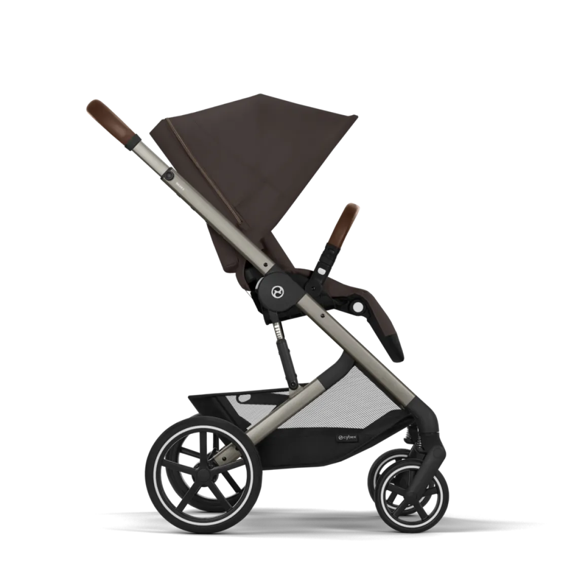 Cybex Balios S Lux Kinderwagen Compleet Chocolate Brown - Taupe Frame