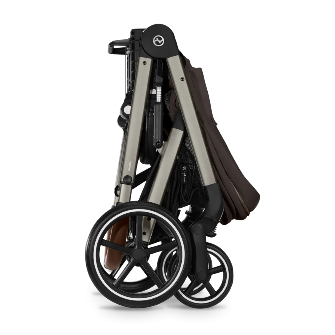 Cybex Balios S Lux Kinderwagen Compleet Chocolate Brown - Taupe Frame