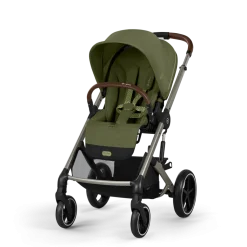 Cybex Balios S Lux Kinderwagen Compleet Moss Green - Taupe Frame
