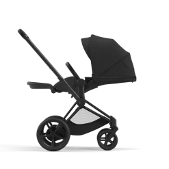 Cybex E-Priam Kinderwagen Compleet Sepia Black - Matt Black Frame