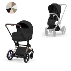 Cybex Kinderwagen e-Priam 5 Compleet Style Rosegold Frame