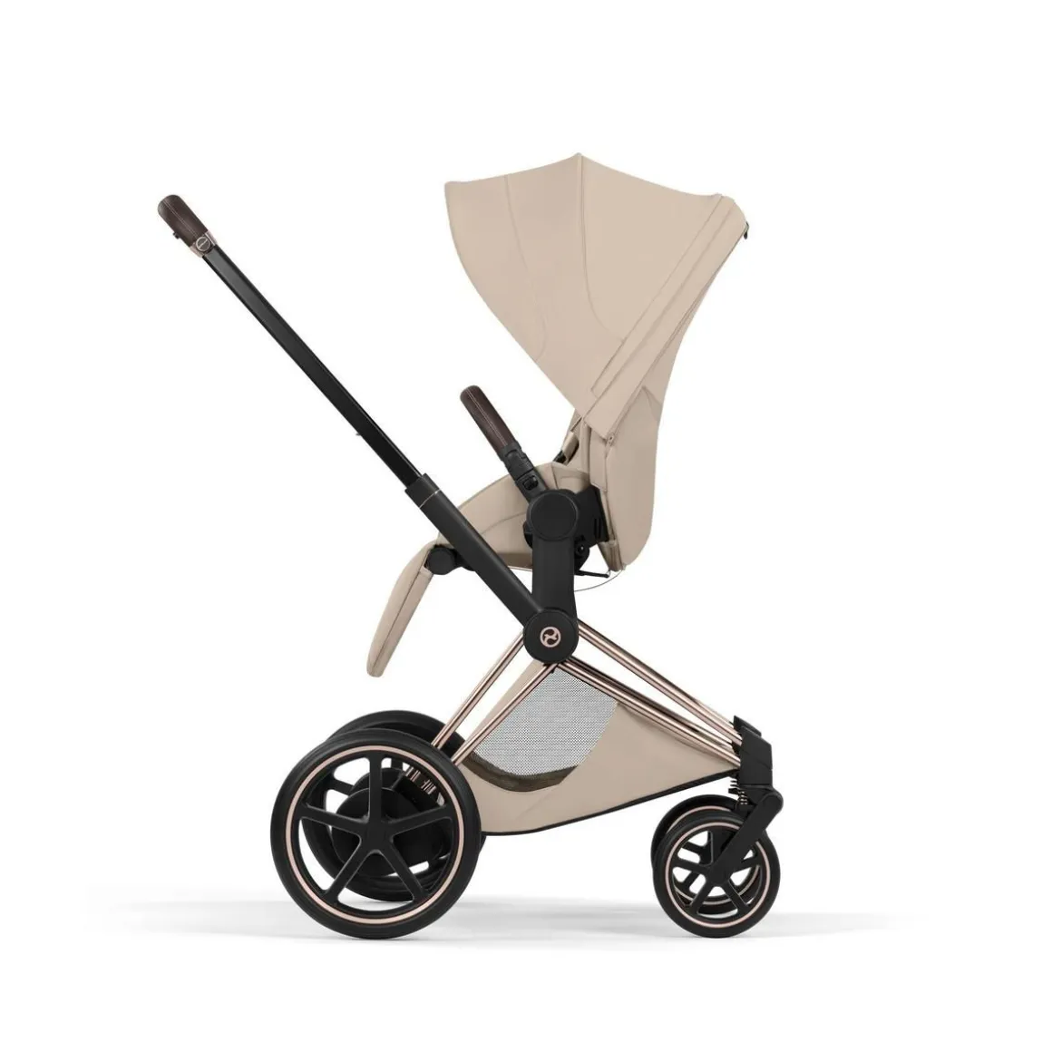 Cybex Kinderwagen e-Priam 5 Compleet Style Rosegold Frame