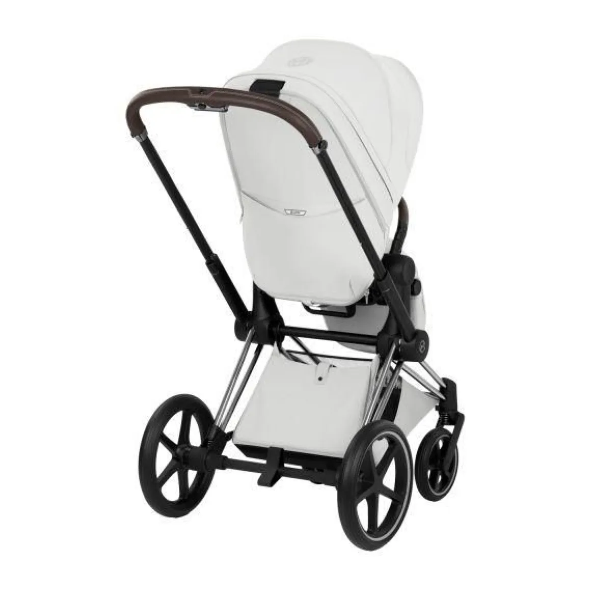 Cybex Kinderwagen Priam 5 Compleet Style Chrome Brown Frame