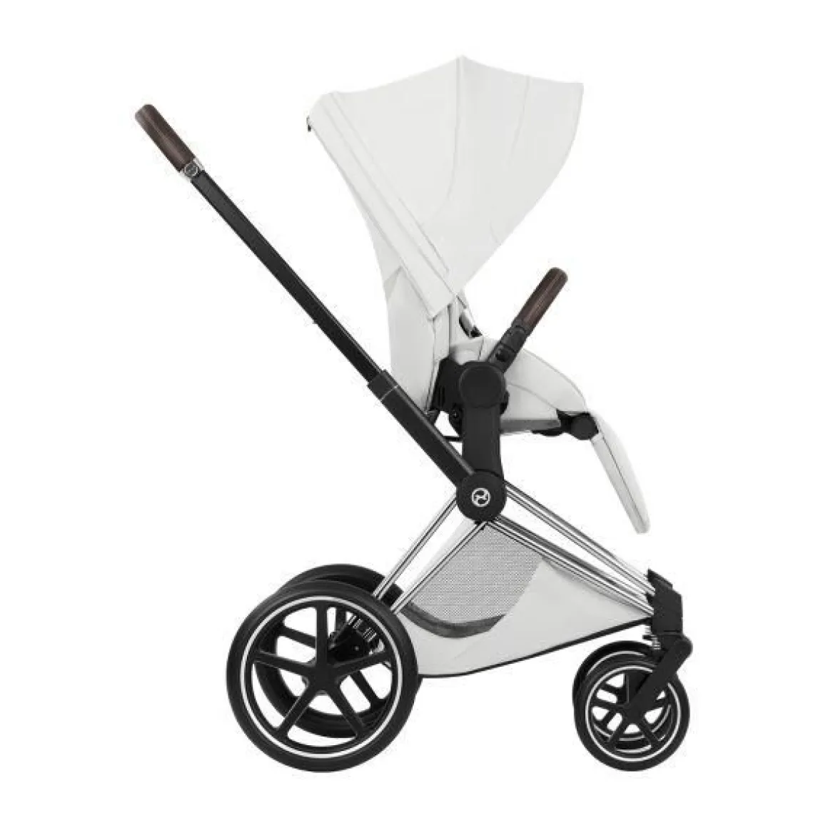 Cybex Kinderwagen Priam 5 Compleet Style Chrome Brown Frame