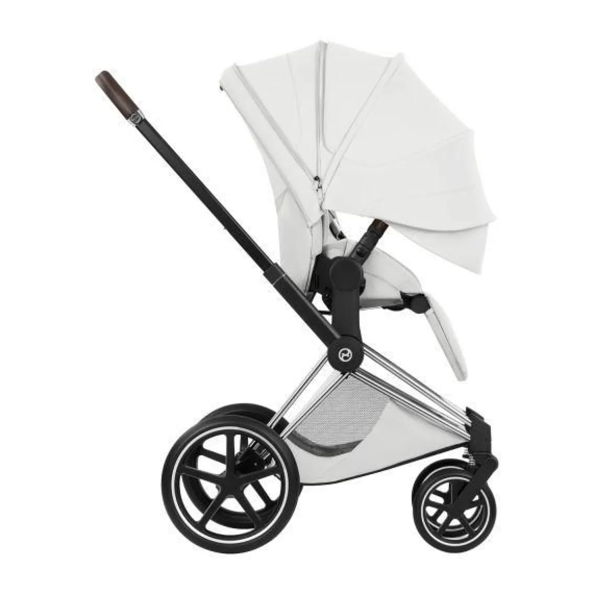 Cybex Kinderwagen Priam 5 Compleet Style Chrome Brown Frame