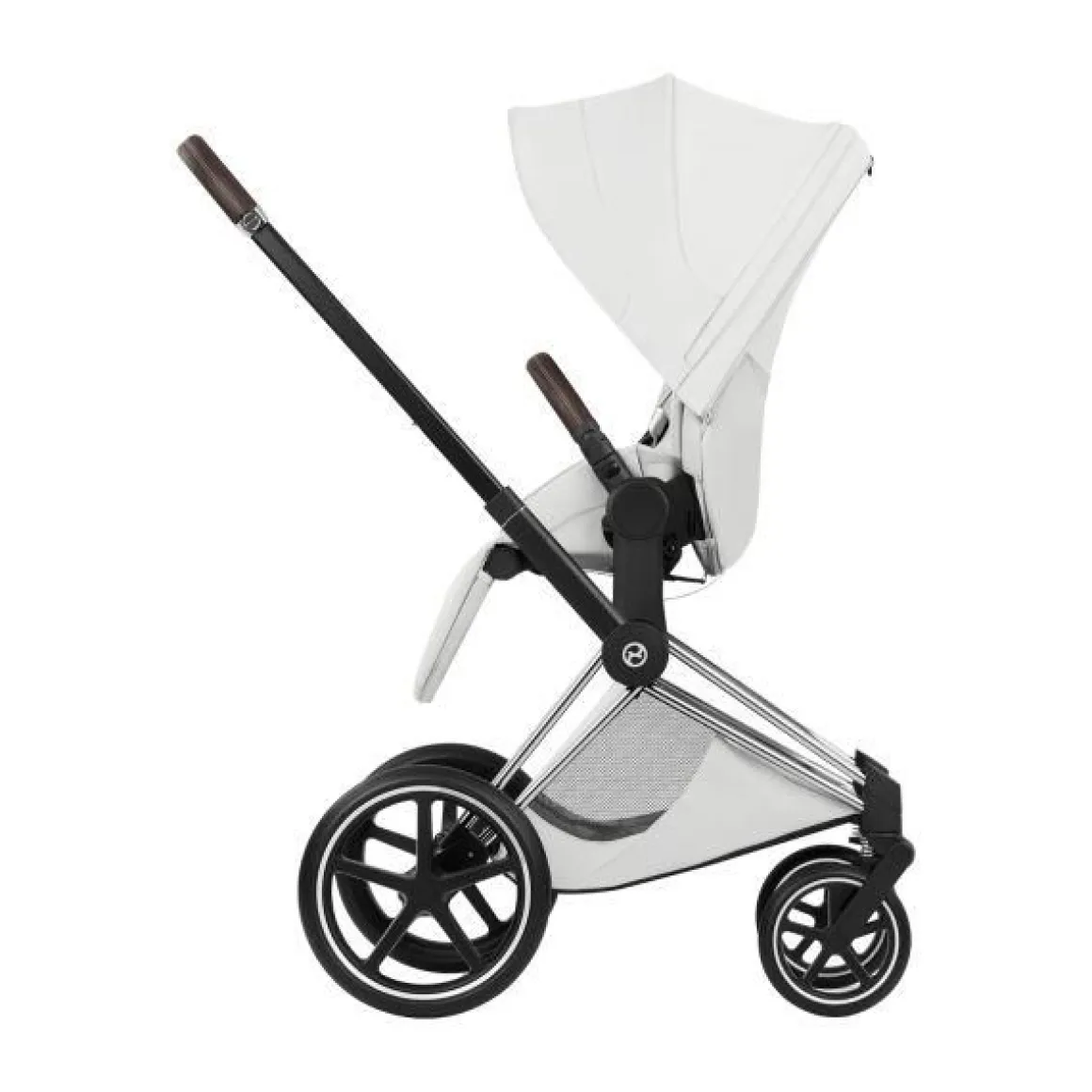 Cybex Kinderwagen Priam 5 Compleet Style Chrome Brown Frame