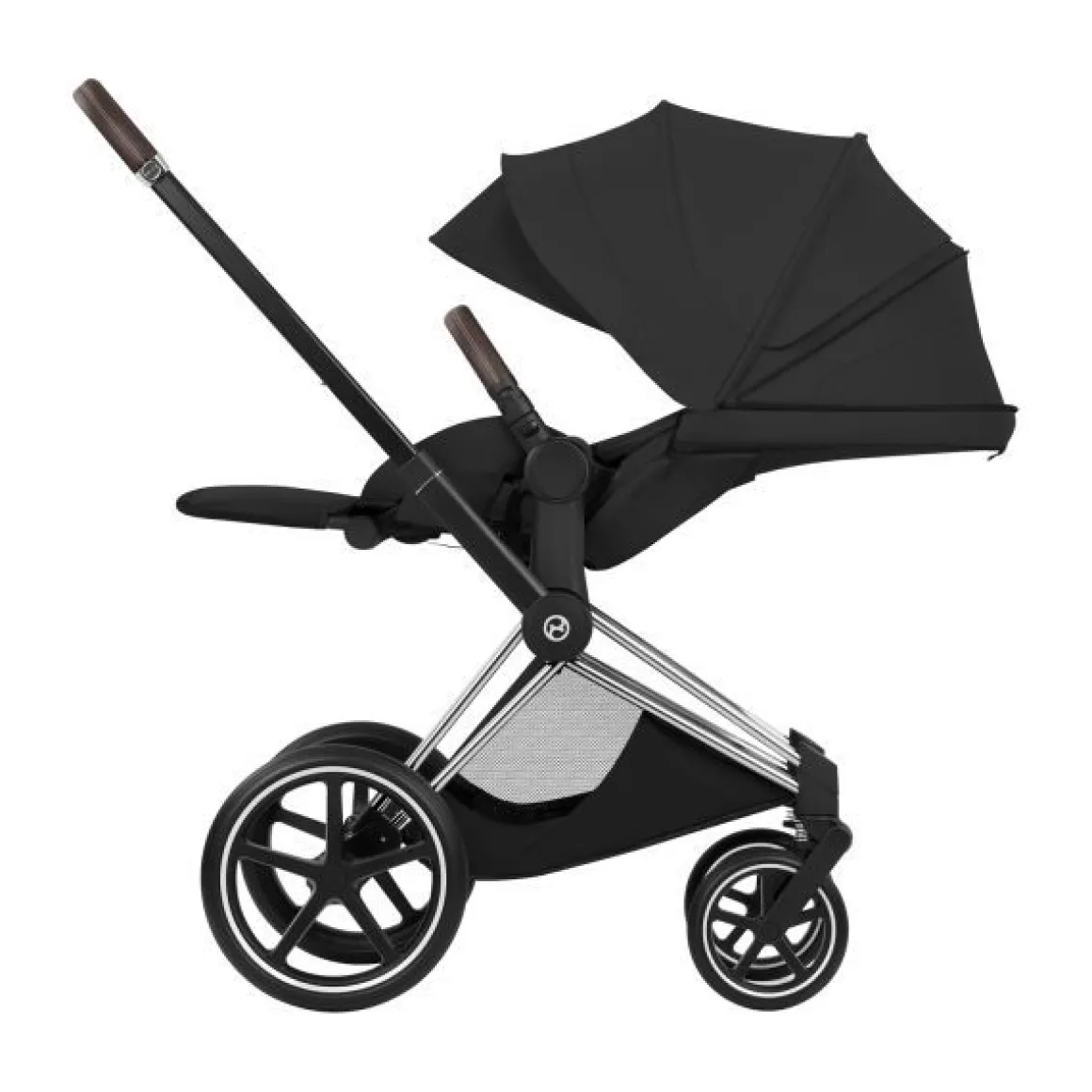 Cybex Kinderwagen Priam 5 Compleet Style Chrome Brown Frame