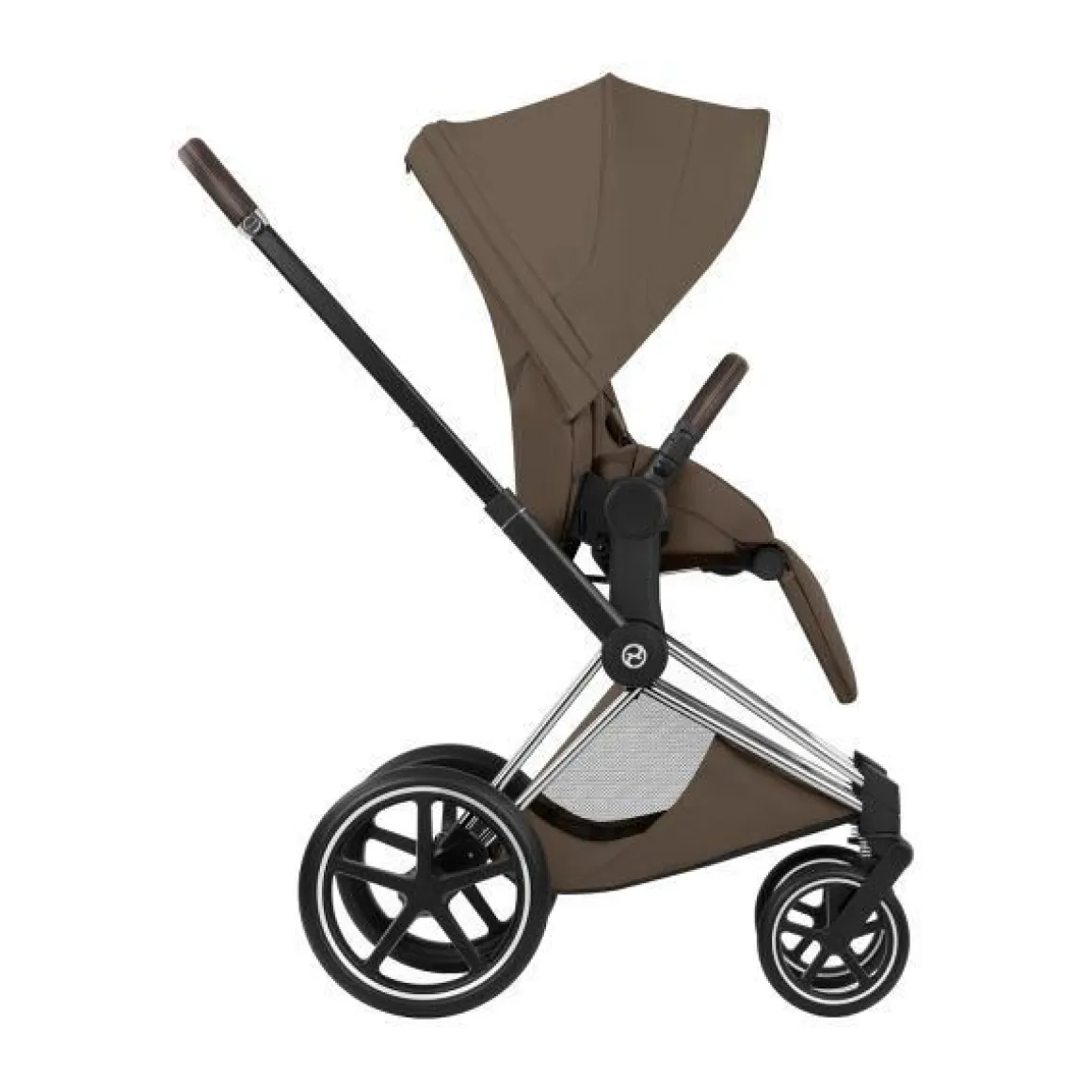 Cybex Kinderwagen Priam 5 Compleet Style Chrome Brown Frame