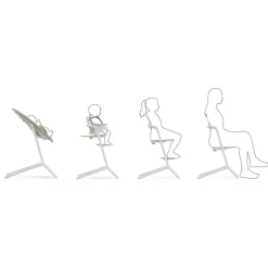 Cybex LEMO 4 in 1 Kinderstoel Sand White