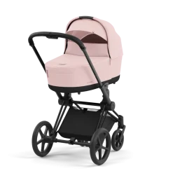Cybex Priam Kinderwagen Compleet Peach Pink - Matt Black Frame