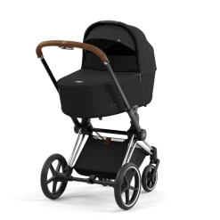 Cybex Priam Kinderwagen Compleet Sepia Black - Chrome Brown Frame