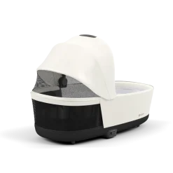 Cybex Priam Kinderwagen Compleet Off White - Chrome Brown Frame