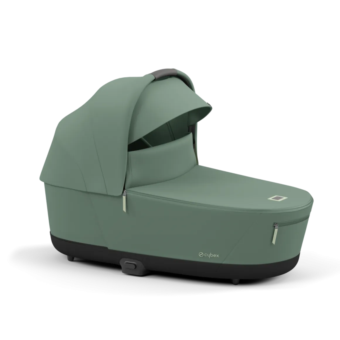Cybex Priam Kinderwagen Compleet Leaf Green - Chrome Brown Frame
