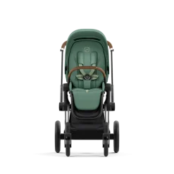 Cybex Priam Kinderwagen Compleet Leaf Green - Chrome Brown Frame