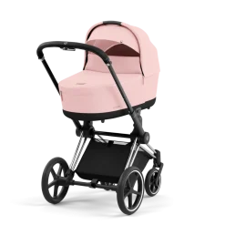 Cybex Priam Kinderwagen Compleet Peach Pink - Chrome Black Frame