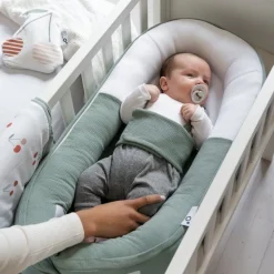 Doomoo Cocoon Babynest Tetra Jersey Green