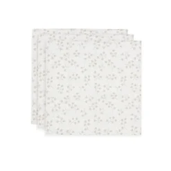 Jollein Hydrofiele Doek Leafy Dreams 70 x 70 cm 3 Stuks