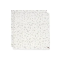 Jollein Hydrofiele Doek Leafy Dreams 115 x 115 cm 2 Stuks
