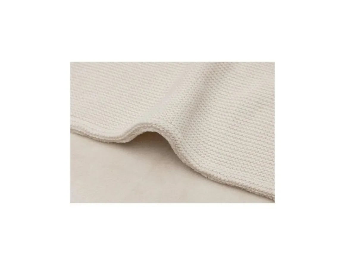 Jollein Ledikantdeken Basic Knit Velvet Oatmeal