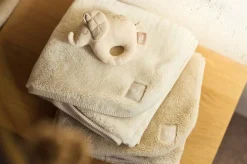 Jollein Wiegdeken Basic Jersey/Sherpa Oatmeal