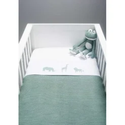 Jollein Wiegdeken Basic Knit Forest Green