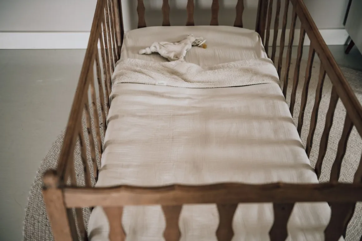 Koeka Ledikantdeken Faro Teddy Warm White