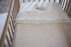 Koeka Ledikantdeken Vik Teddy Sand