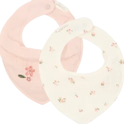 Little Dutch Bandana Slab Hydrofiel Fairy Blossom & Blossom 2-pack