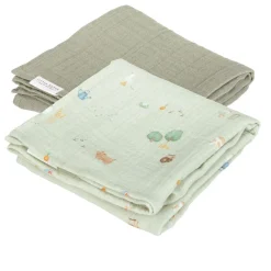 Little Dutch Swaddles Hydrofiel Little Farm Olive