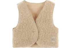 Nanami Bodywarmer Wol Natural Maat 62-68
