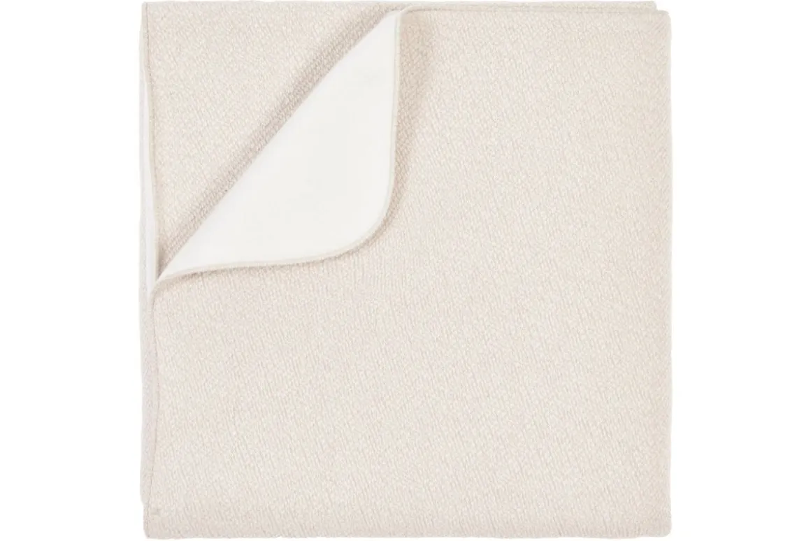 Nanami Ledikantdeken Knitlook Dubbel Naturel