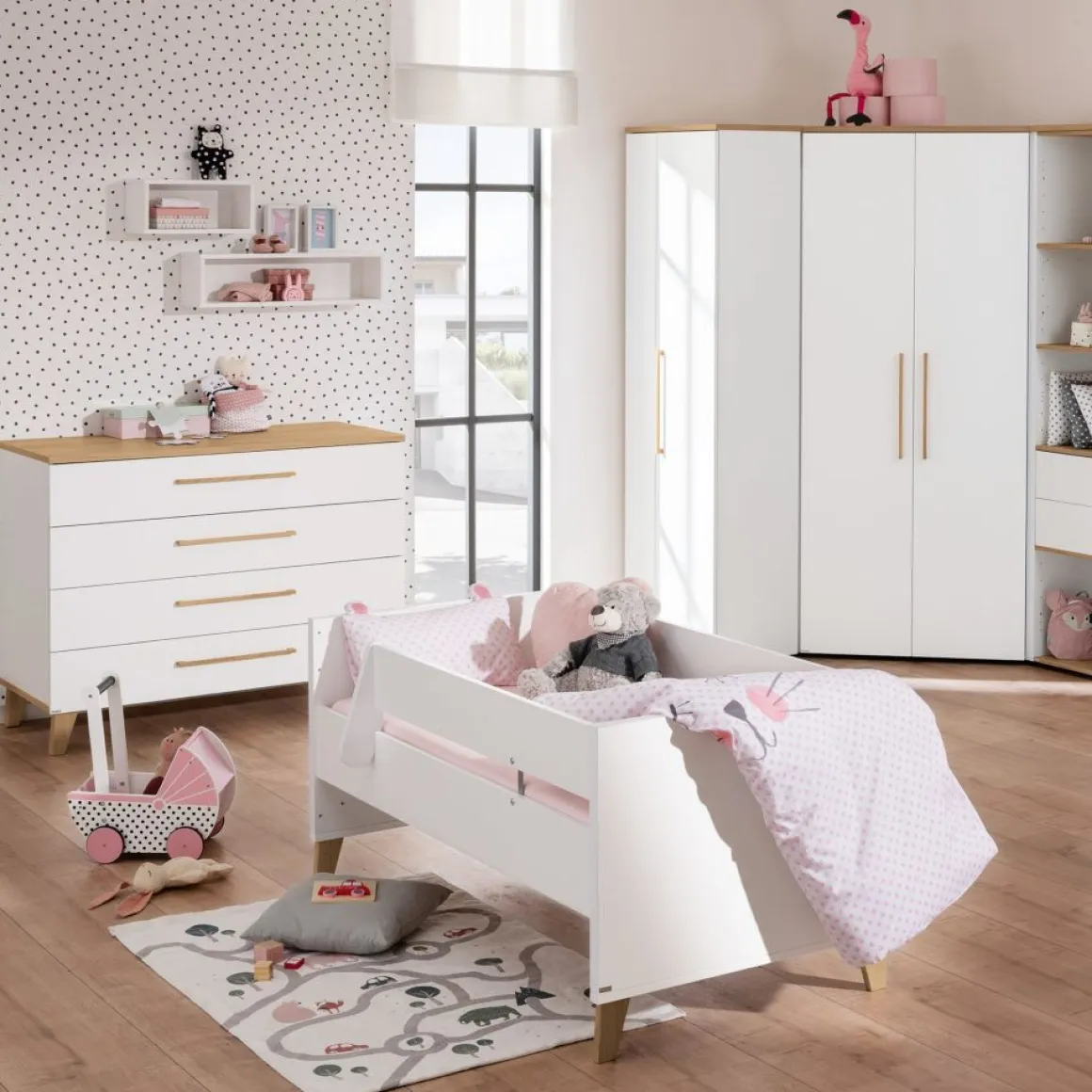Paidi - Commode Oscar Krijtwit - Eiken