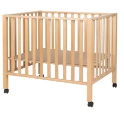 Pericles Box Amy Naturel met Wielen en Boxmatras