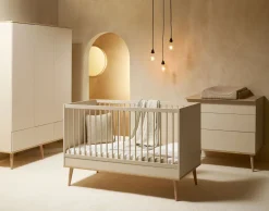 Quax 3-Deurskast Flow Clay & Oak