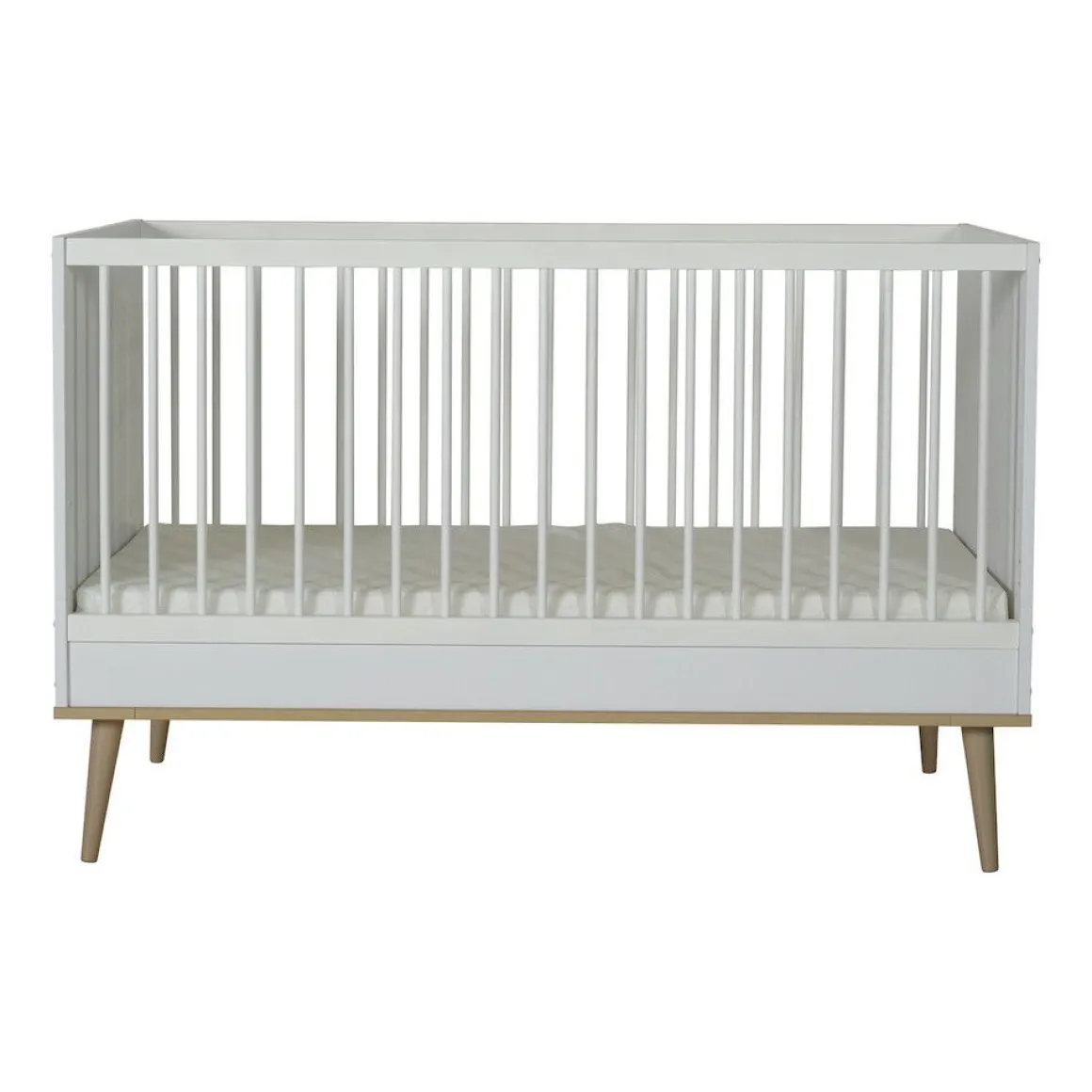 Quax Doorgroeiledikant Flow White & Oak 70 x 140