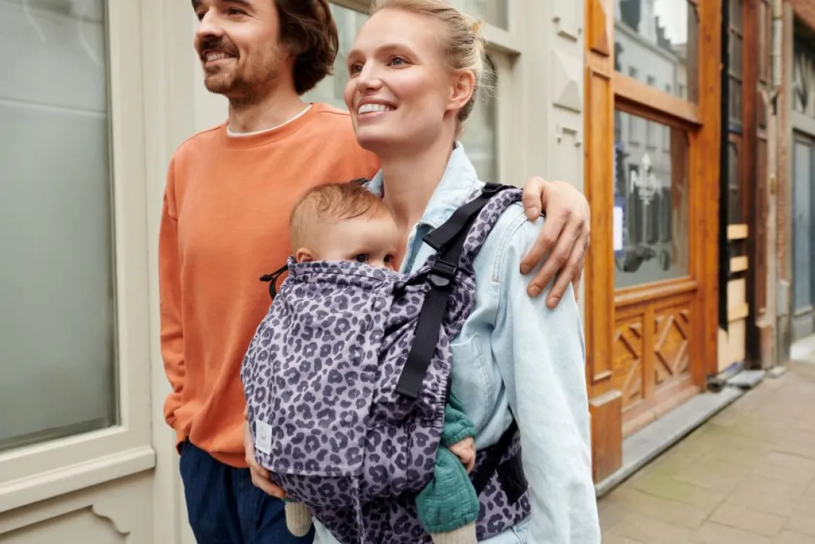 Stokke Draagzak Limas Flex Leopard Lilac OCS