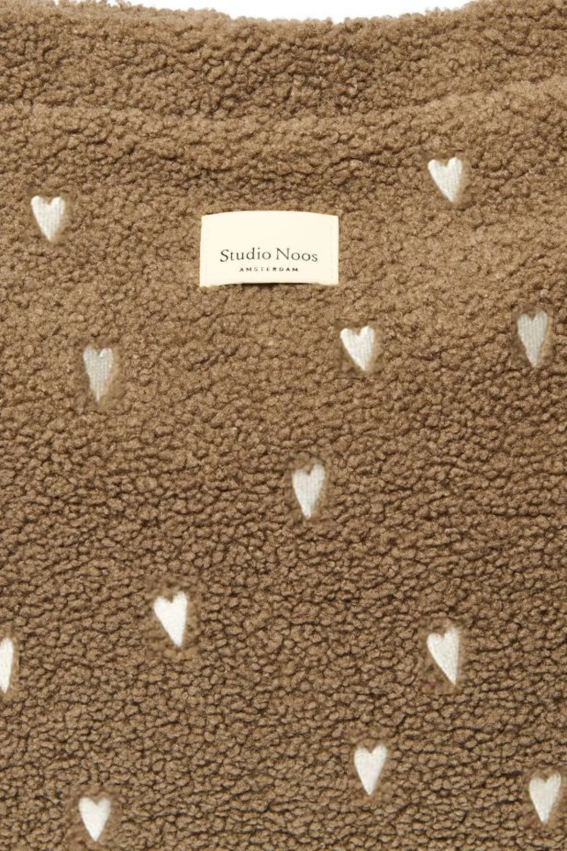 Studio Noos Luiertas Teddy Hearts Brown