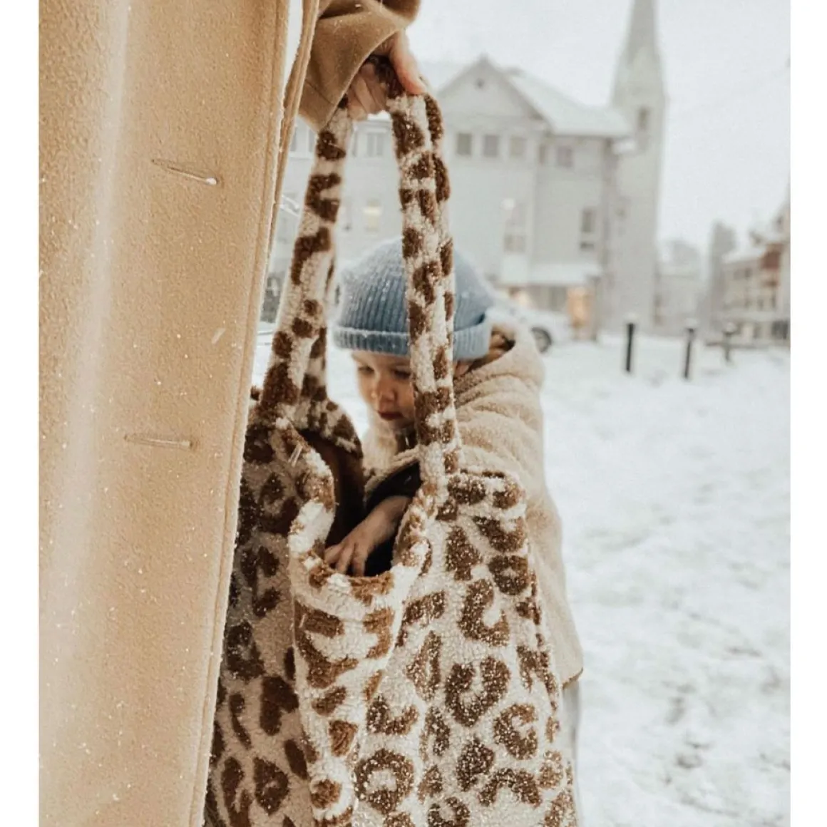 Studio Noos Mom Bag Chunky Teddy Leopard