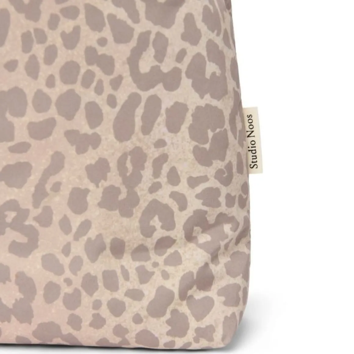 Studio Noos Mom Bag Puffy Leopard Beige