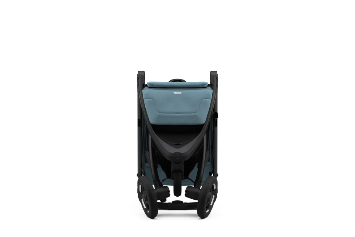 Thule Buggy 2in1 Spring 2 Mid Blue on Black